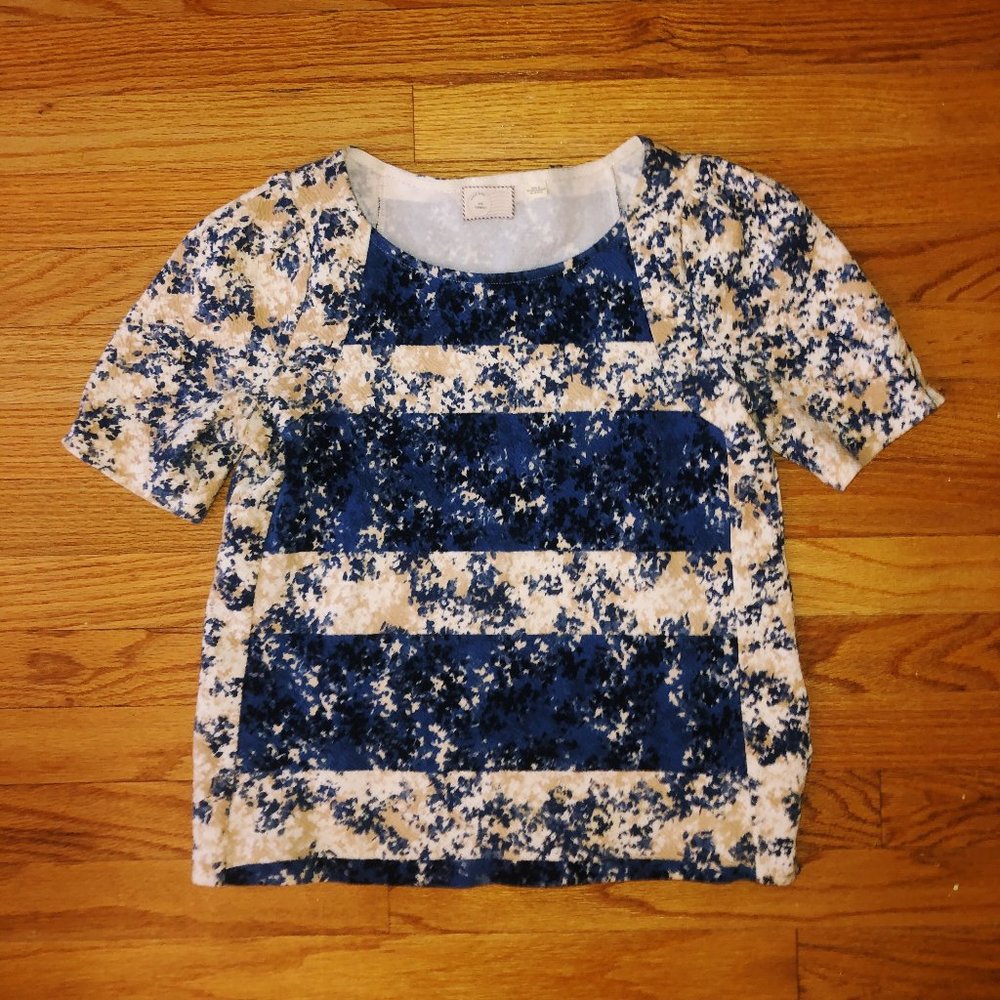 Anthropologie Textured T-Shirt